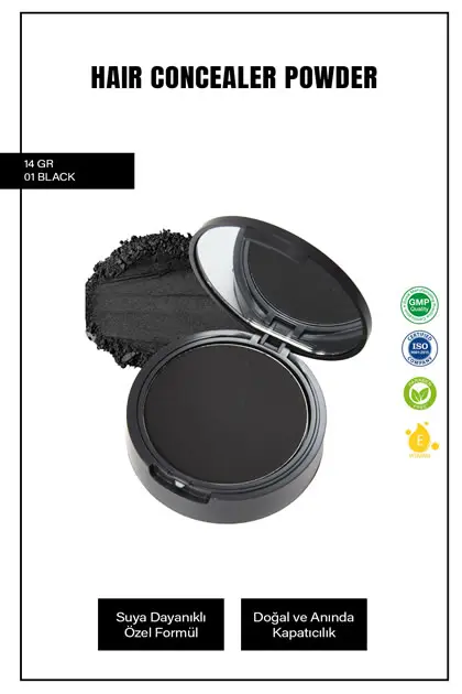 Folixen Hair Concealer Powder Black